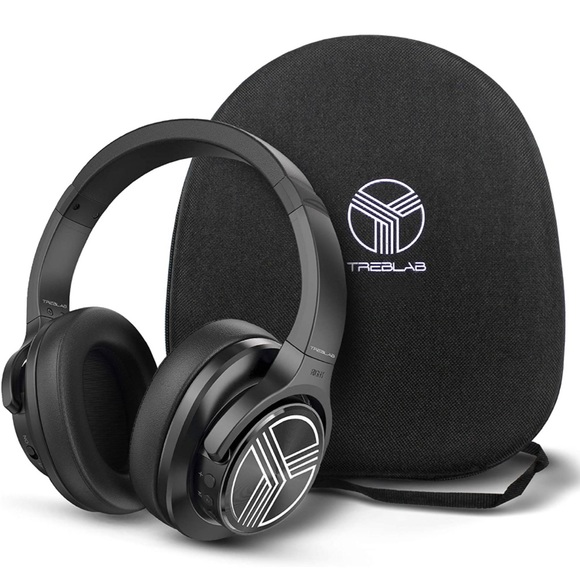 TREBLAB Z2Over Ear Workout Headphones with Microphone